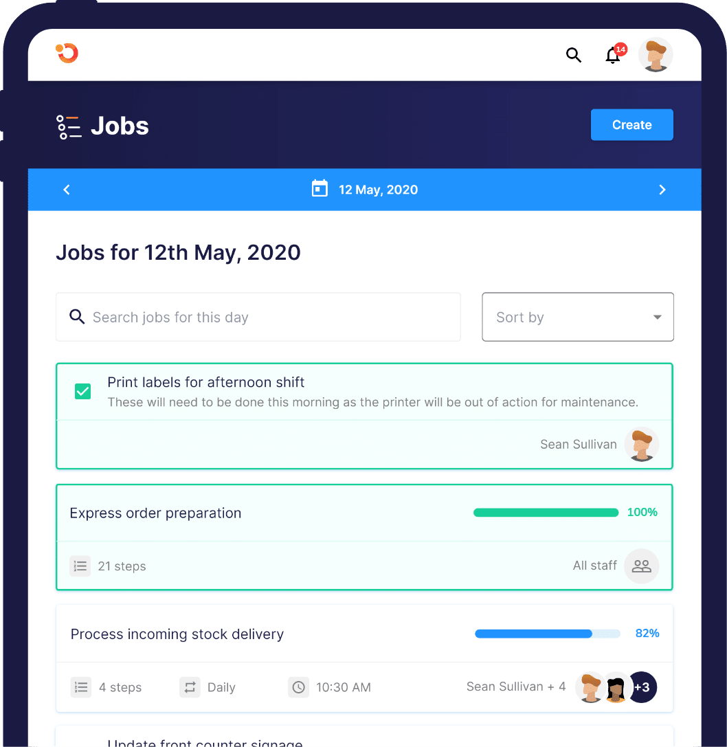 Today's jobs