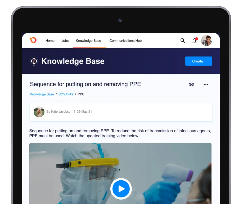 Operandio - All your business knowledge and training procedures in one place