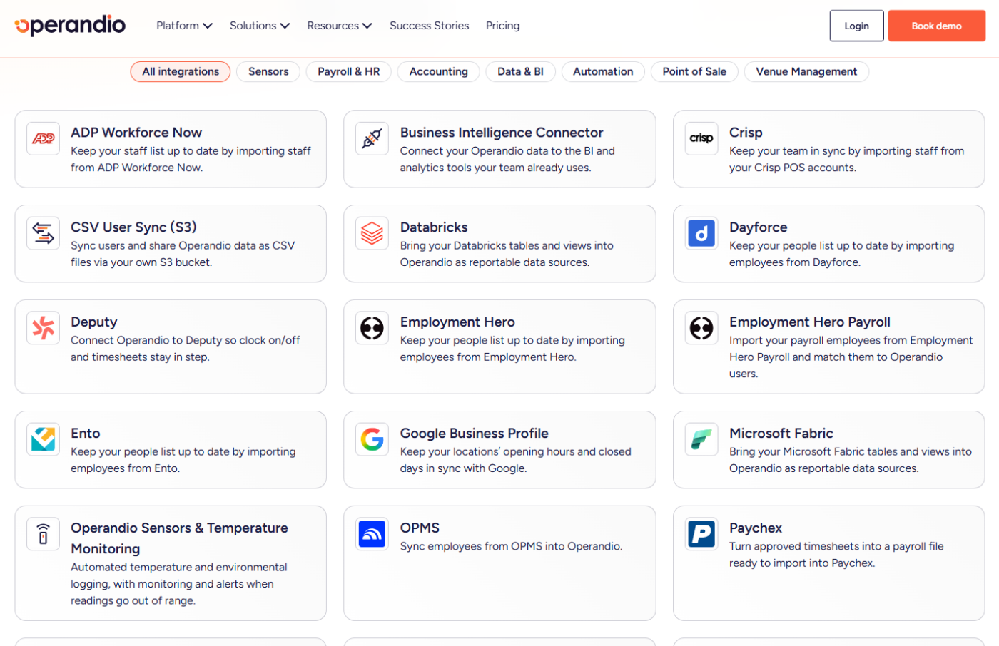 Functionality and Integrations