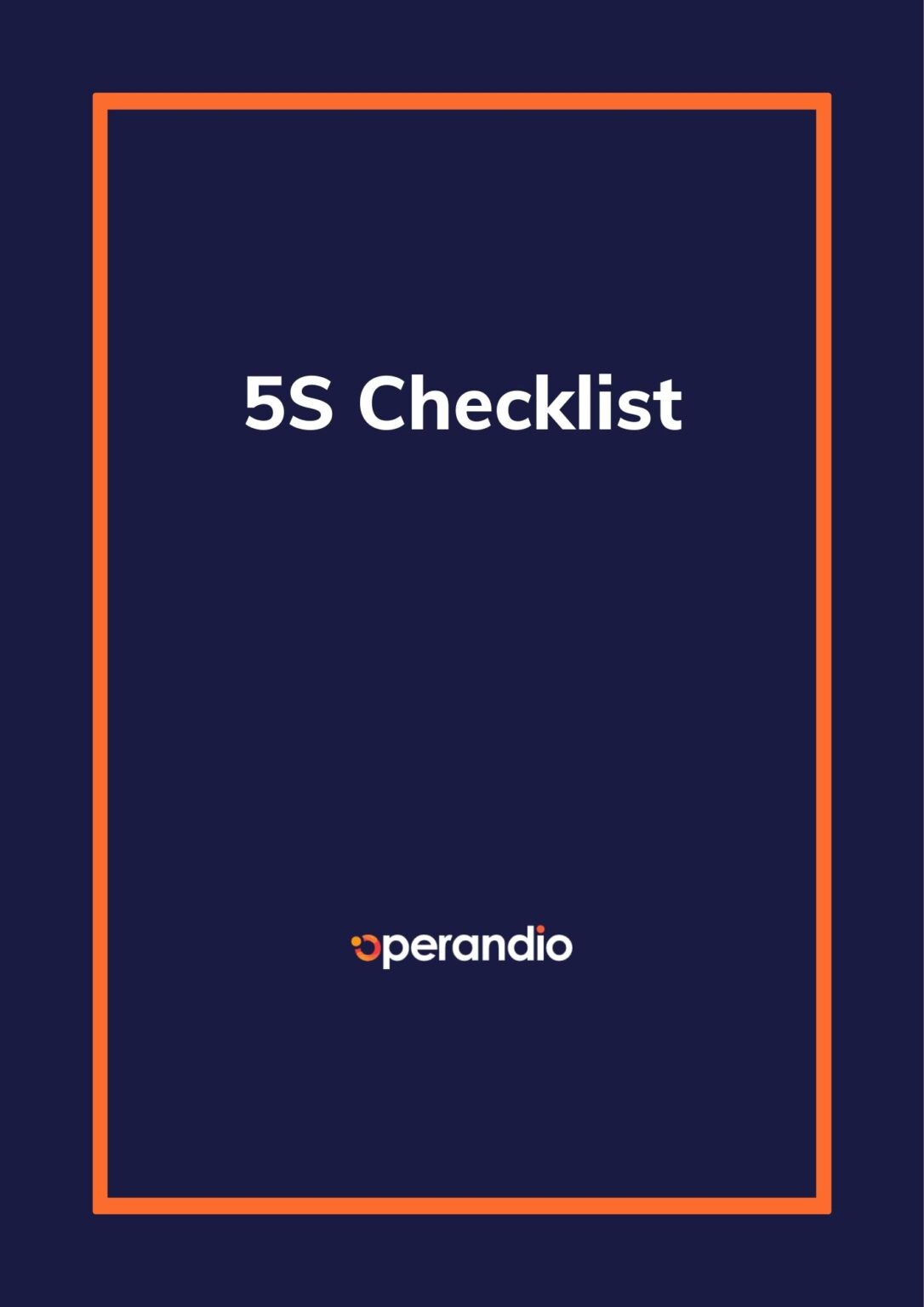 5S Checklists Template: FREE 5S Audit Checklist For Your Manufacturing ...