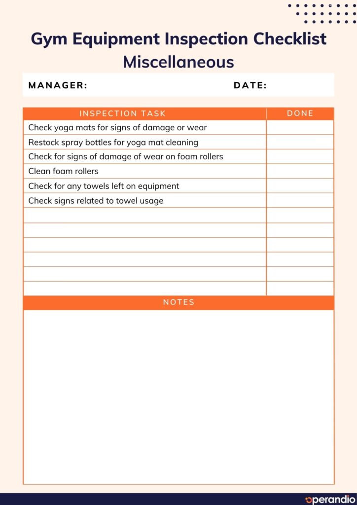 Gym Safety Checklist Template: Ensure Facility Safety