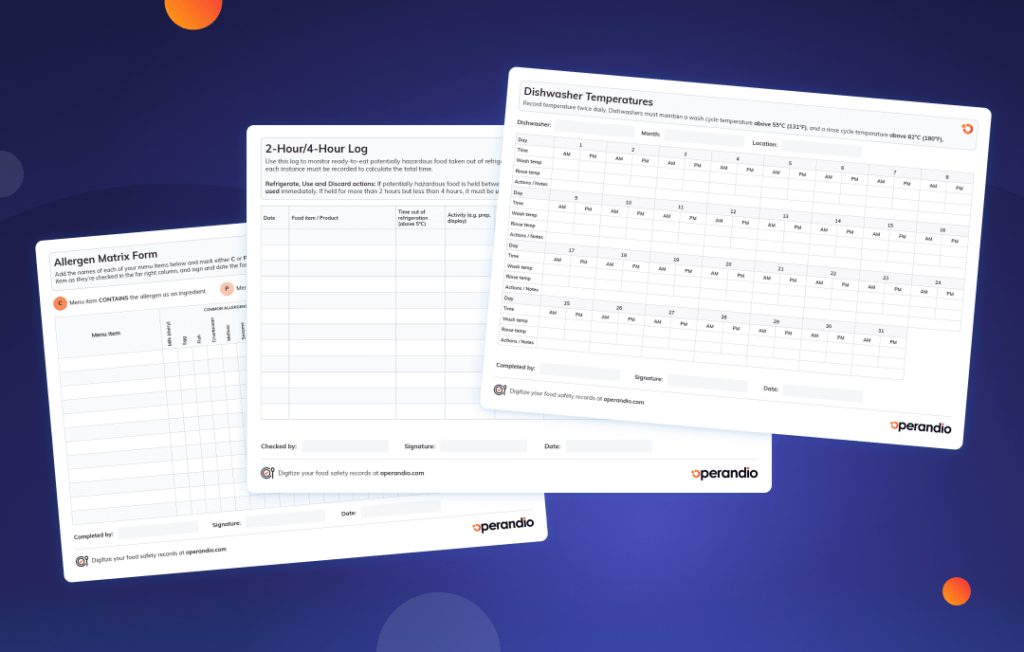 Ultimate Food Safety Record templates resource