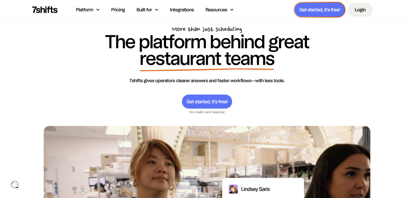 7shifts: Best For Restaurant Scheduling And Labor Management