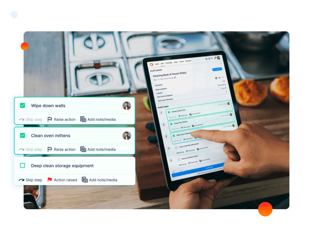 Digitize HACCP and food safety processes - Operandio