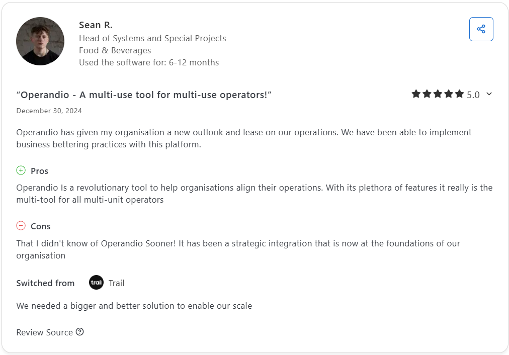 Customer review #2