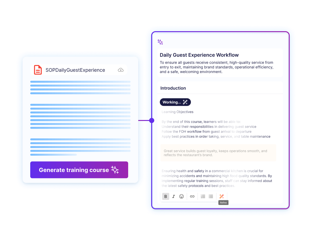 Operandio - AI-powered search & instant content generation