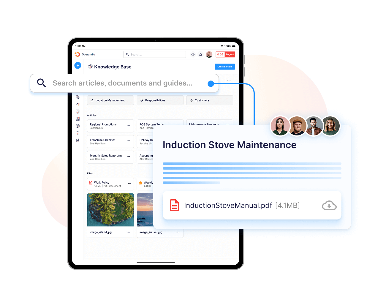 Operandio - Centralised library for SOPs & operational documents