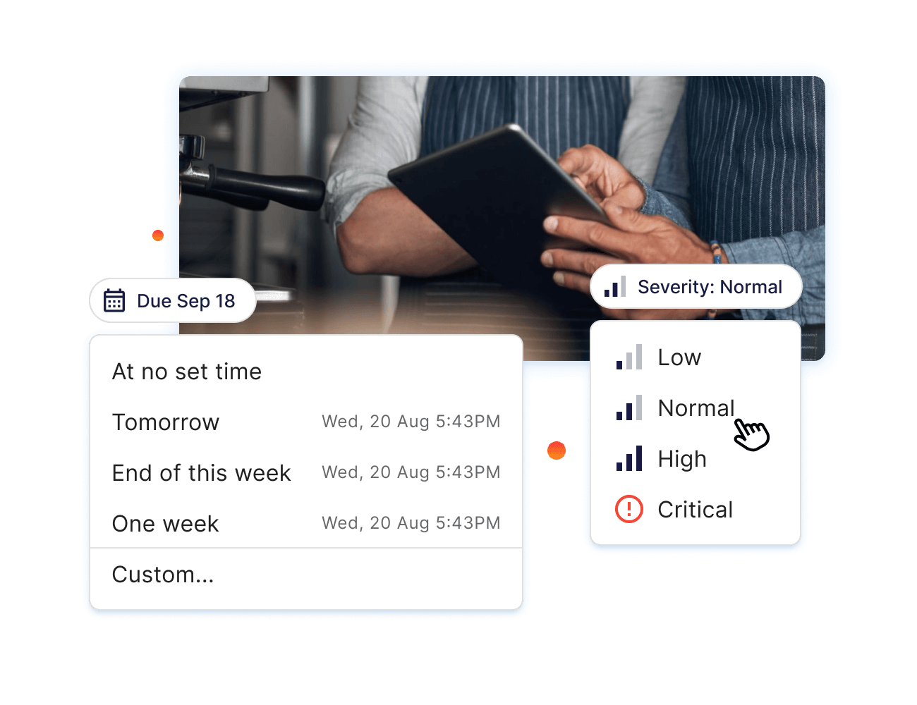 Operandio - Configurable risk scoring and prioritization