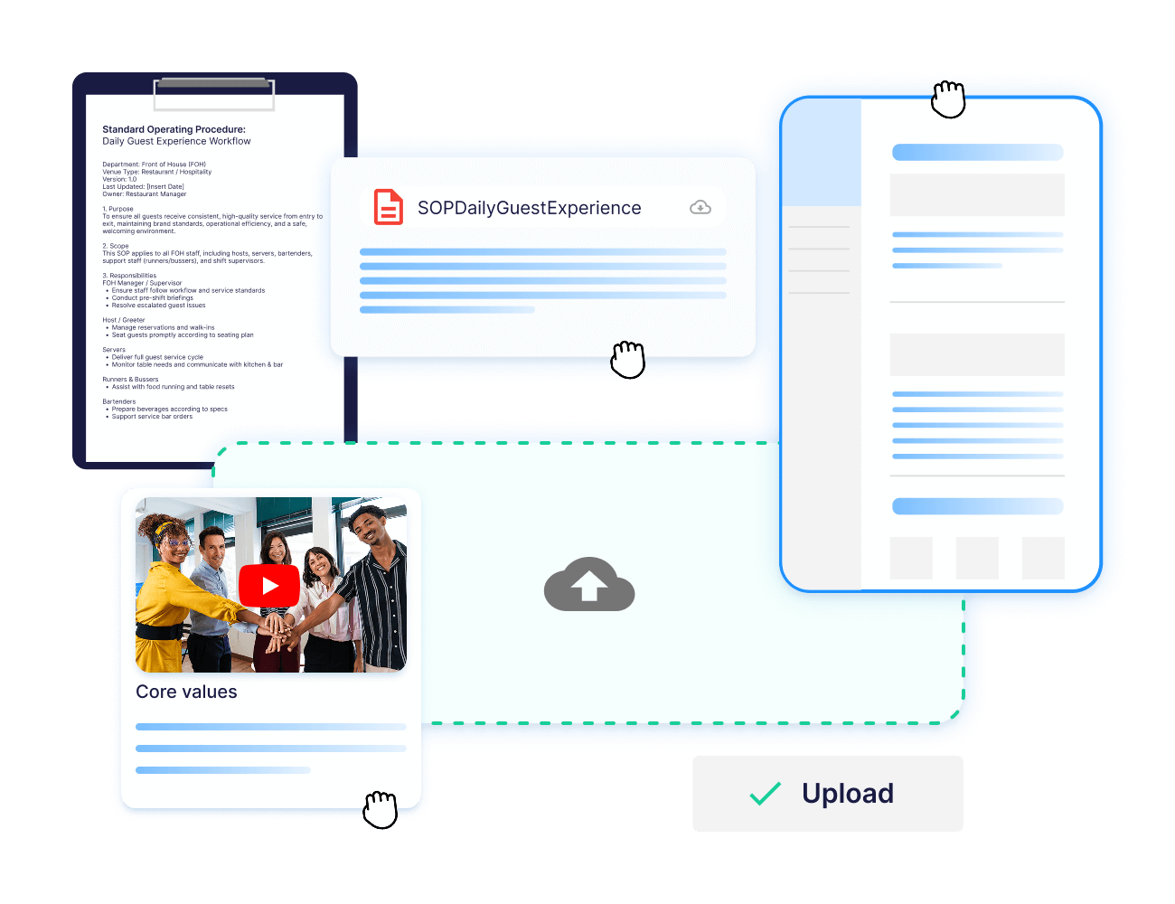Operandio - Document packs & required approvals