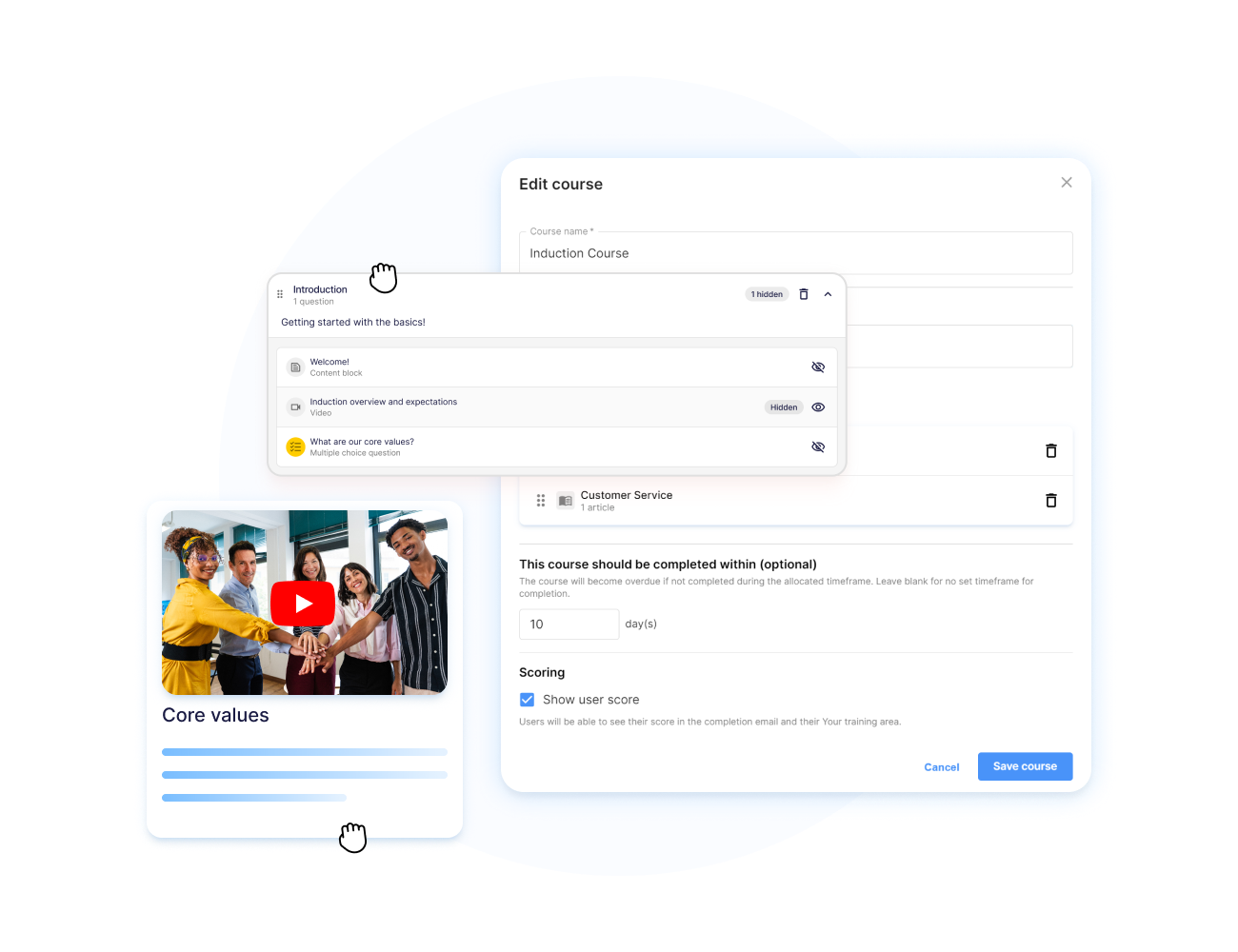 Operandio - Drag-and-drop builder for any content type