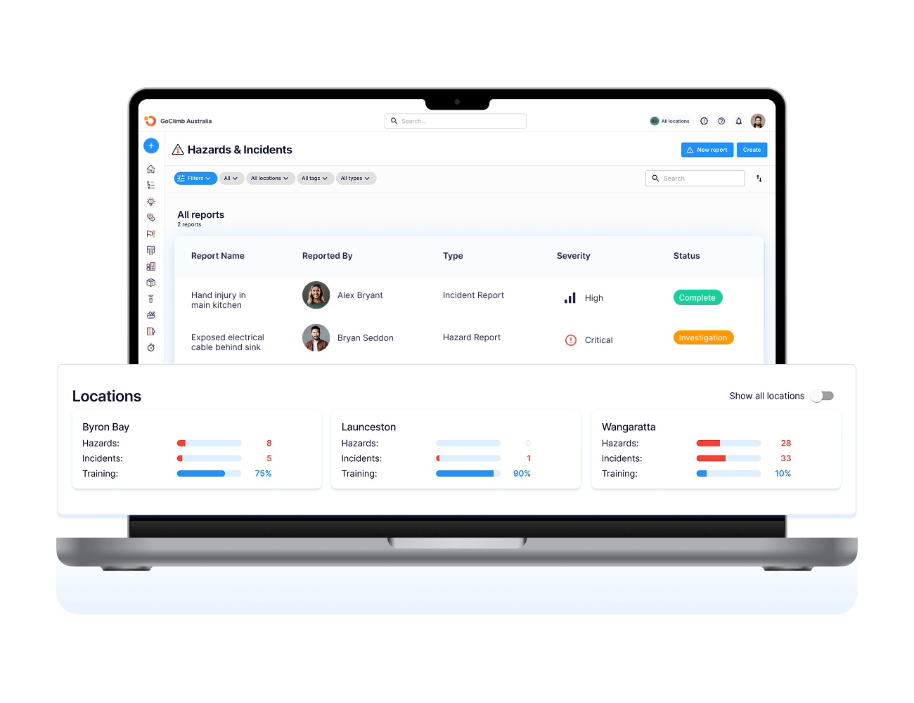Operandio - Full visibility over reports across all locations