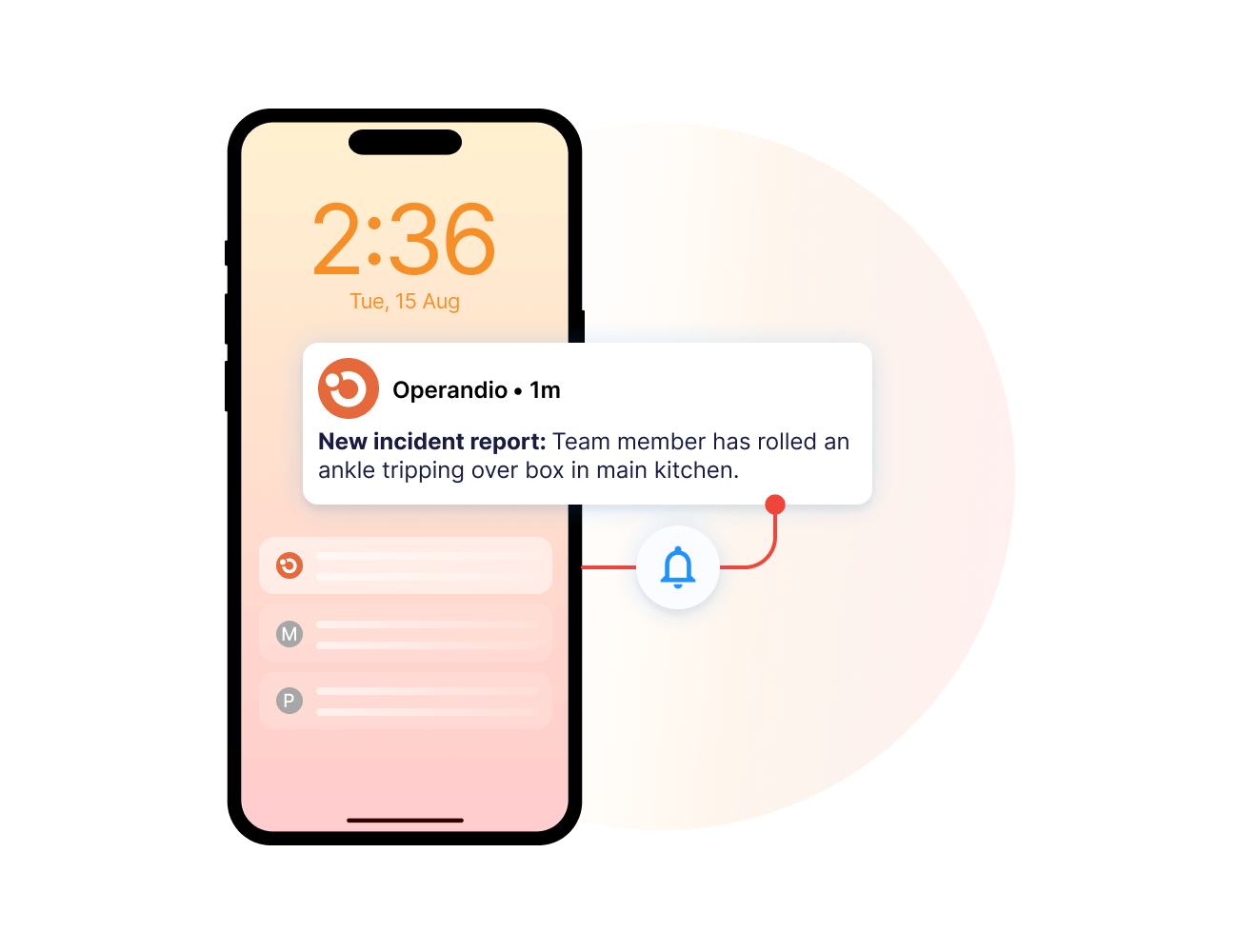 Operandio - Immediate alerts to supervisors and safety leads