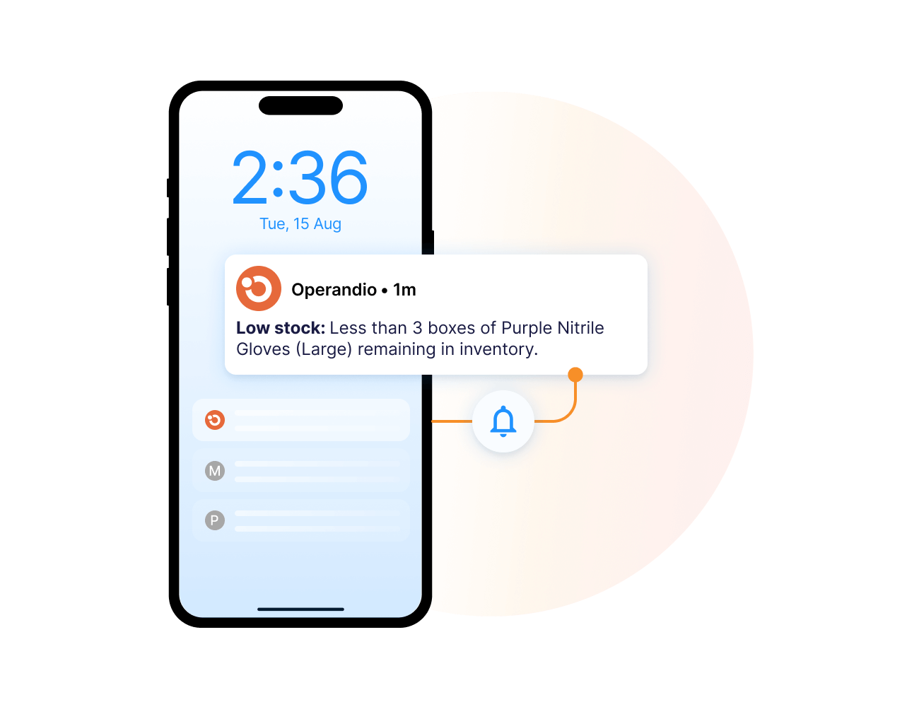 Operandio - Low-stock alerts and smarter replenishment