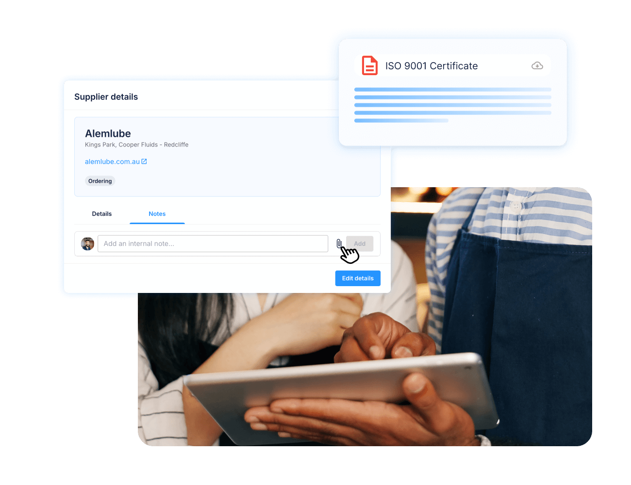 Operandio - Supplier document management
