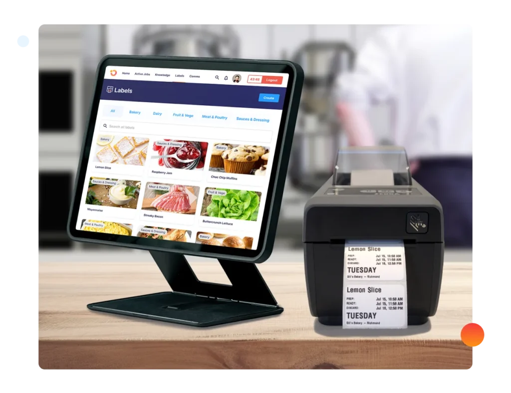 Food Prep Labeling Software - Operandio