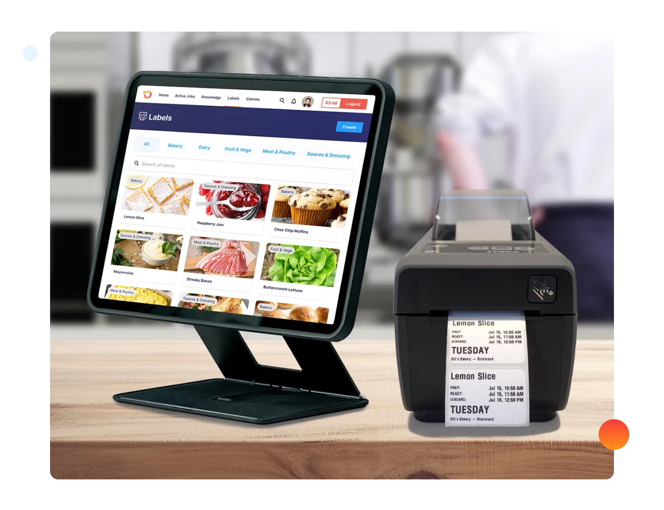 Food Prep Labeling Software - Operandio