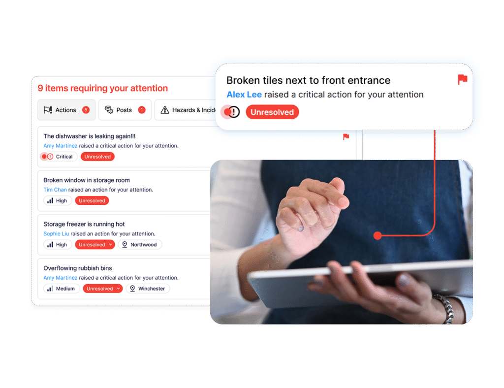 Operandio - Corrective Actions App - Empower Your Workforce