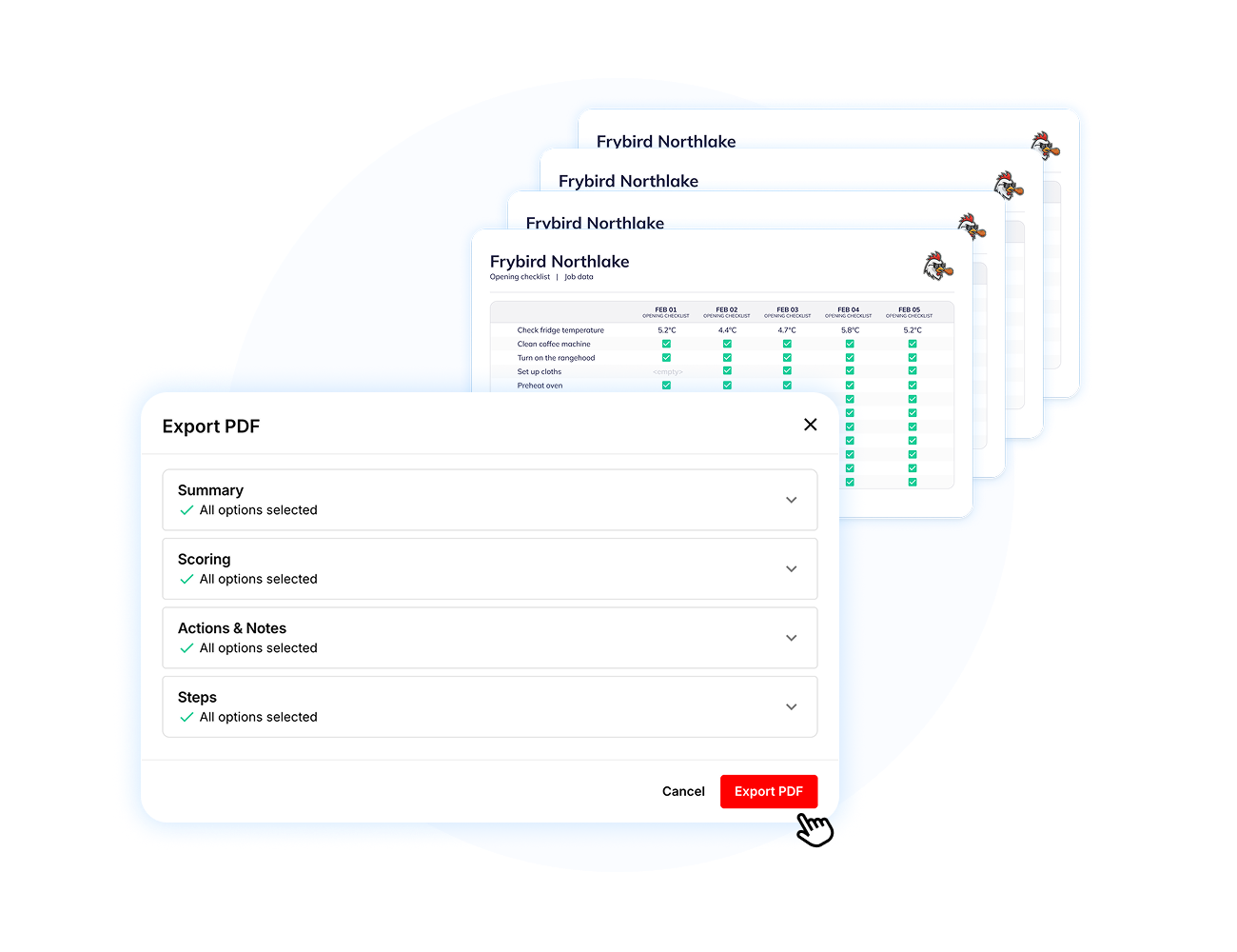 Operandio Reporting - Exportable reporting packs