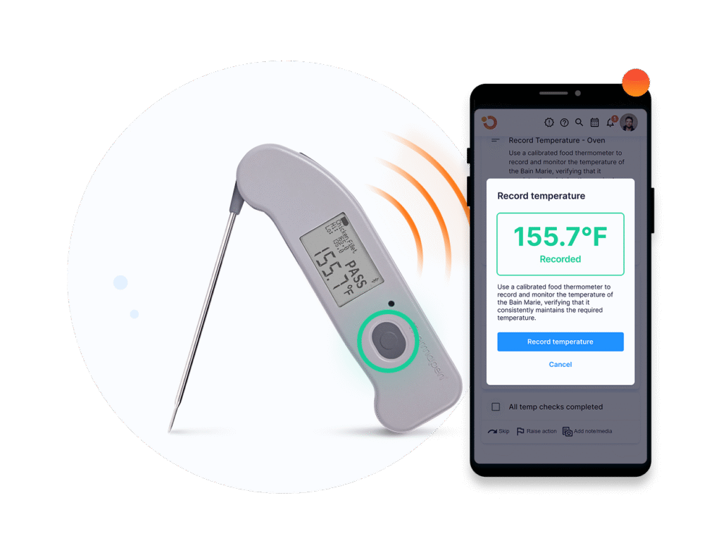 Operandio bluetooth probe integration for fast, accurate checks