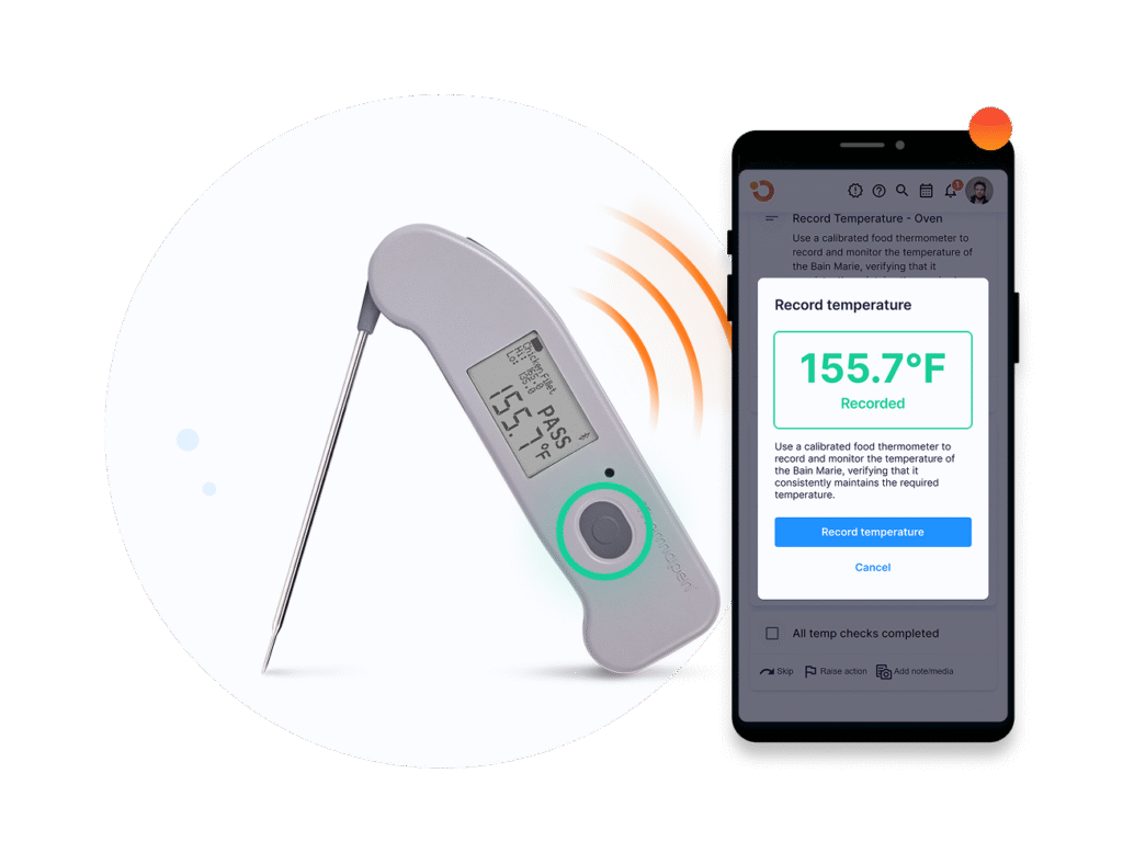 Operandio bluetooth probe integration for fast, accurate checks