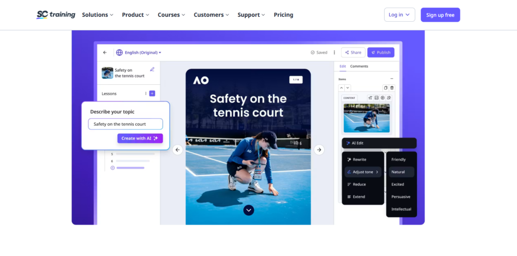 SC Training (Formerly EdApp) homepage