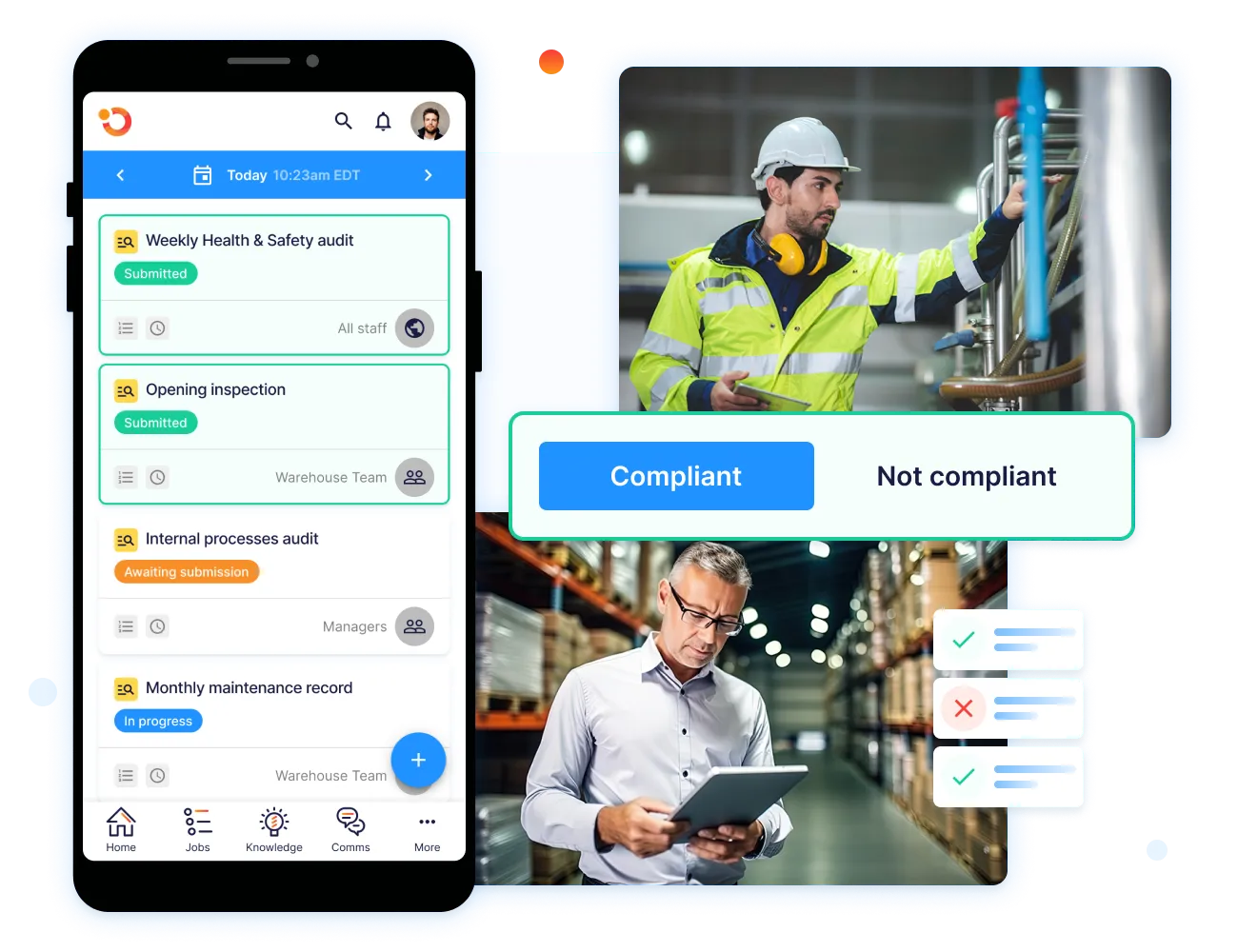 Audit to a Written Standard and Close the Loop
